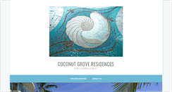 Desktop Screenshot of coconutgrovebeachresidences.com
