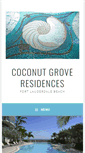 Mobile Screenshot of coconutgrovebeachresidences.com